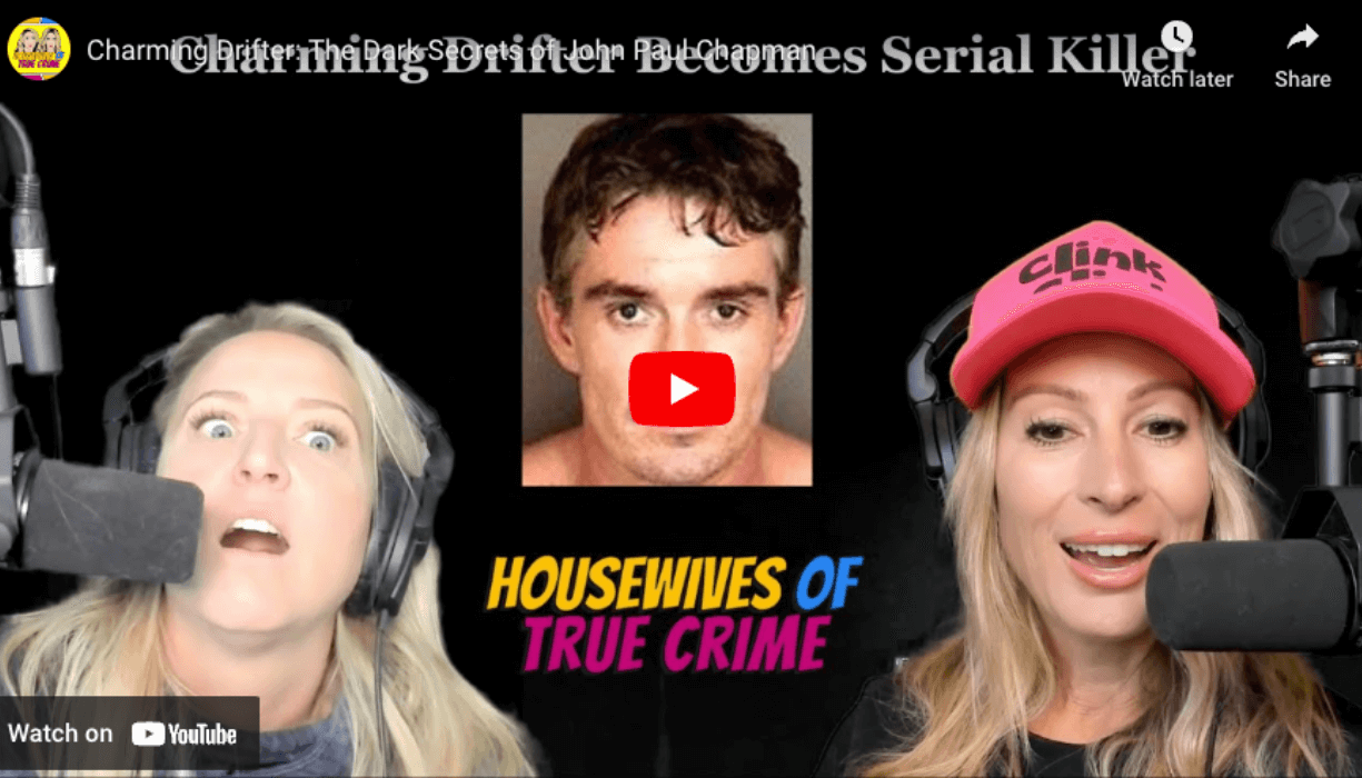 The secrets of John Paul Chapman are discovered after murdering Lisa Nichols presented by Housewives of True Crime hosts, Tabitha and Gretchen.